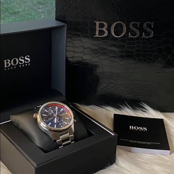HB1513823 - Hugo Boss Men’s Globetrotter Chronograph Watch - Picture 2 of 10